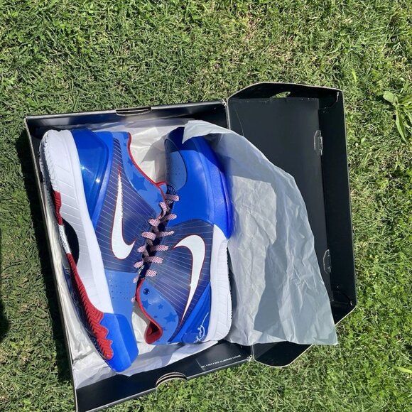 Nike Zoom Kobe 4 Protro 2024 Philly Blue Red - Clean (FQ3545-400)